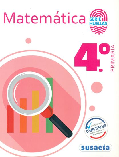 Imagen de MATEMATICA NO. 4 PRIMARIA (SERIE HUELLAS