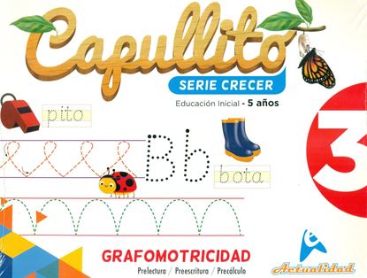 Imagen de CAPULLITO GRAFO SERIE CRECER 3 (5 AÑOS)