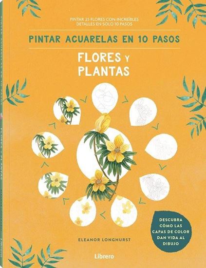 Imagen de PINTAR ACUARELAS EN 10 PASOS FLORES Y