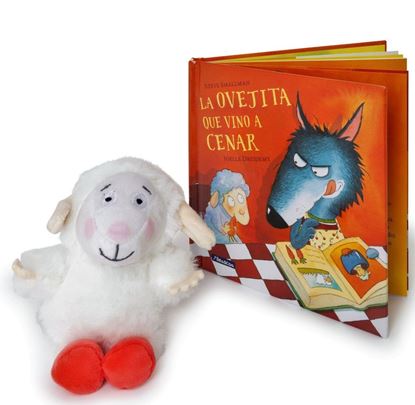 Imagen de LA OVEJITA QUE VINO A CENAR (PELUCHE)