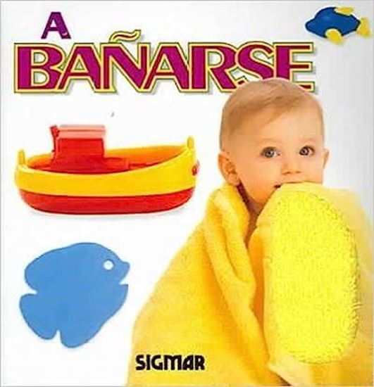 Imagen de A BAÑARSE. LIBRO CON TEXTURA (OF)