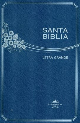 Imagen de SANTA BIBLIA RVR AZUL C/CONC. LG