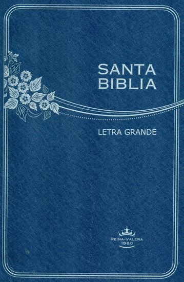 Imagen de SANTA BIBLIA RVR AZUL C/CONC. LG