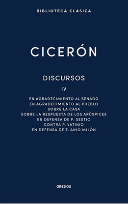 Imagen de DISCURSOS IV (CICERON)