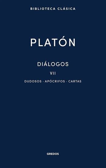 Imagen de DIALOGOS VII. DUDOSO. APOCRIFOS. CARTAS