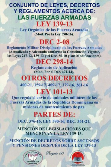 Imagen de LEY ORGANICA DE LAS FUERZAS (DEC. 298-14