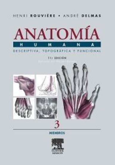 Imagen de ANATOMIA HUMANA 11 ED TOMO 3