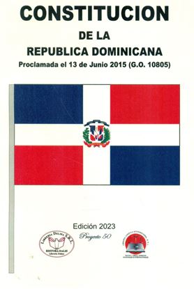 Imagen de CONSTITUCION DE LA REPUBLICA DOM. (2024)