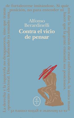 Imagen de CONTRA EL VICIO DE PENSAR (OF2)