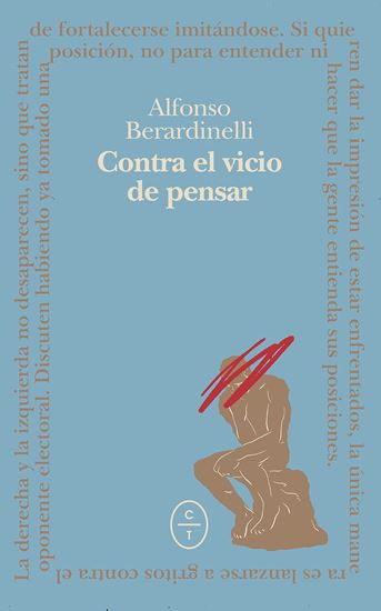 Imagen de CONTRA EL VICIO DE PENSAR (OF2)