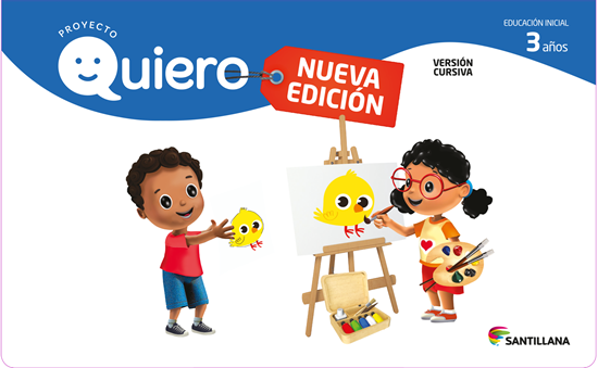 Imagen de CARPETA QUIERO 3 AÑOS CURSIVA NUEVA EDIC