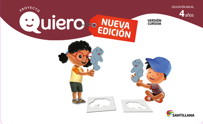 Imagen de CARPETA QUIERO 4 AÑOS CURSIVA NUEVA EDIC
