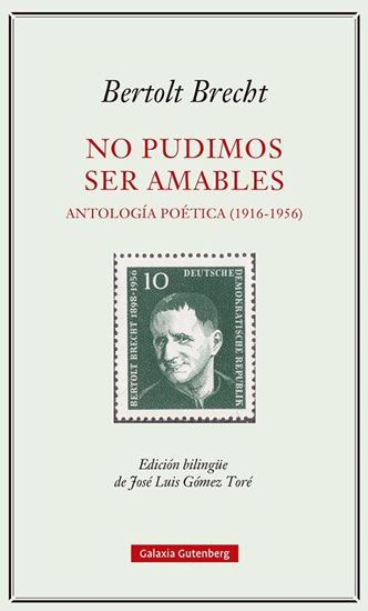 Imagen de NO PUDIMOS SER AMABLES. ANT.POETICA