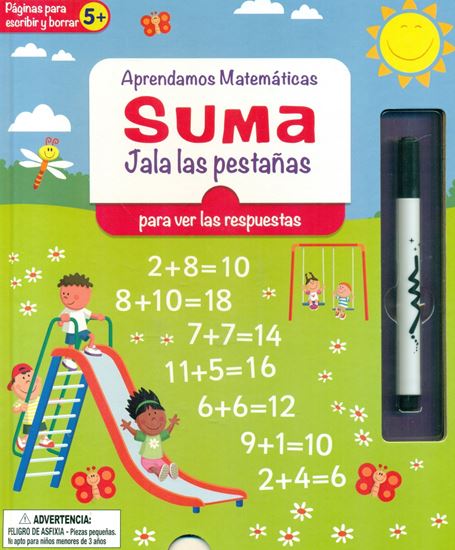 Imagen de APRENDAMOS MATEMATICAS. SUMA +PLUMON