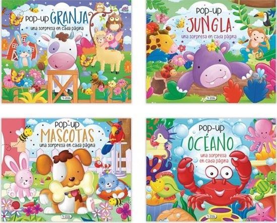 Imagen de POP UP ANIMALES (4 TITULOS)