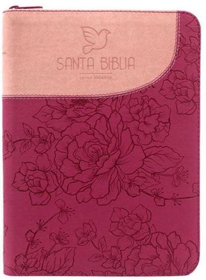 Imagen de SANTA BIBLIA RV LG C/ZIPER (ROSA/FUCIA)