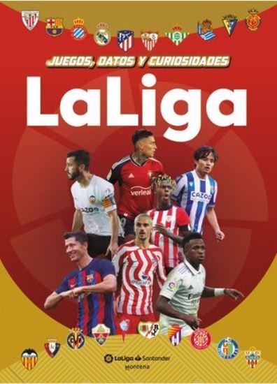 Imagen de LALIGA: LIBRO DE JUEGOS Y CURIOSIDADES