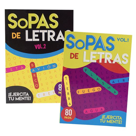 Imagen de SOPA DE LETRAS 80PAG. (EJERCITA TU MENTE