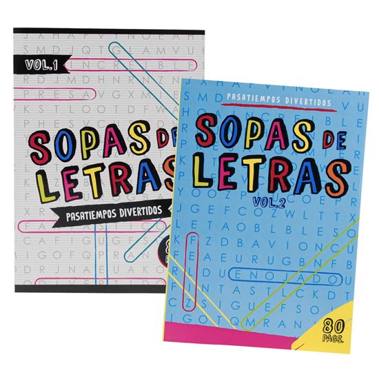Imagen de SOPAS DE LETRAS 80PAG. (PASATIEMPOS D.)