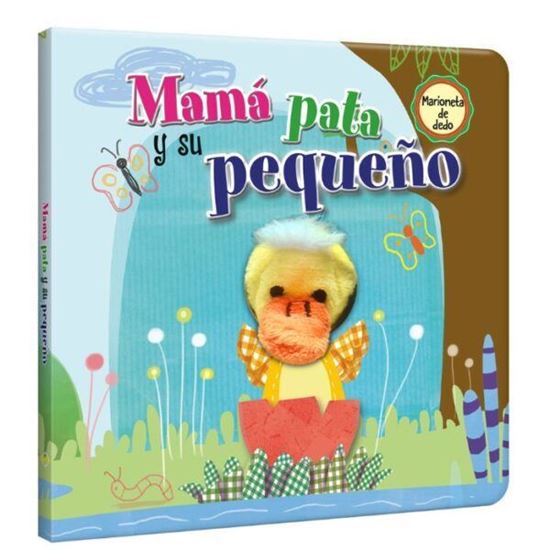 Imagen de MAMA PATA Y SU PEQUEÑO (TITERES DEDO)