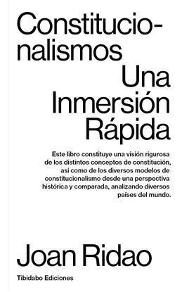 Imagen de CONSTITUCIONALISMOS. UNA INMERSION RAPID