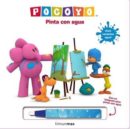 Imagen de POCOYO PINTA CON AGUA