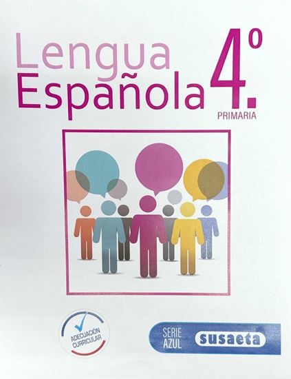 Imagen de LENGUA ESPAÑOLA NO. 4 PRIMARIA  (S.AZUL)