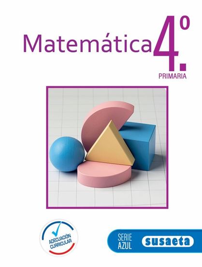 Imagen de MATEMATICA NO. 4 PRIMARIA (SERIE AZUL)