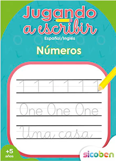 Imagen de JUGANDO A ESCRIBIR  (ABECEDARIO/ NUMEROS