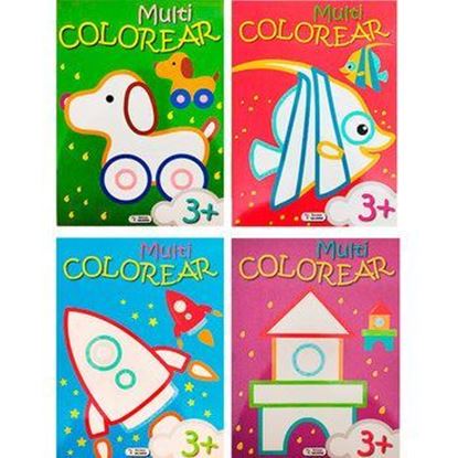 Imagen de MULTI COLOREAR 3+ (16 PAG.)