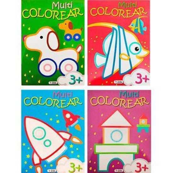 Imagen de MULTI COLOREAR 3+ (16 PAG.)