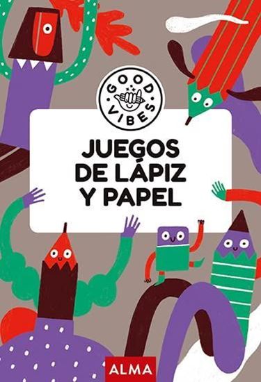 Imagen de JUEGOS DE LAPIZ Y PAPEL  (GOOD VIBES)
