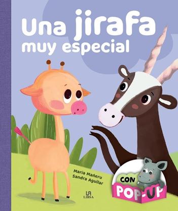 Imagen de UNA JIRAFA MUY ESPECIAL. ABRAZOS POP-UP