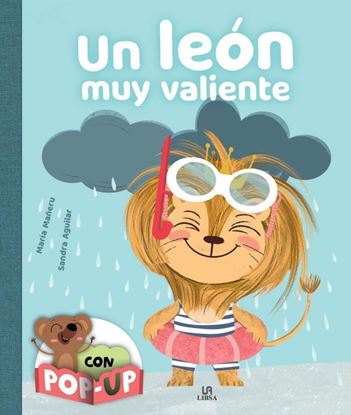 Imagen de UN LEON MUY VALIENTE. ABRAZOS POP-UP