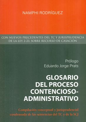 Imagen de GLOSARIO DEL PROCESO CONTENSIOSO -ADM.