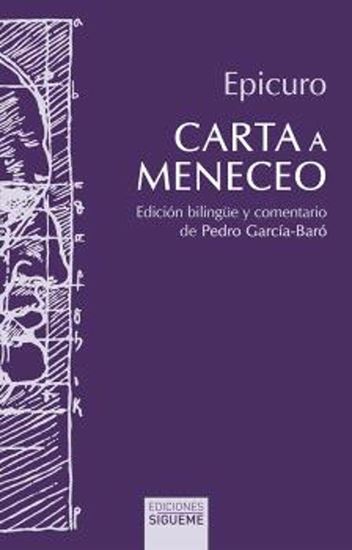 Imagen de CARTA A MENECEO