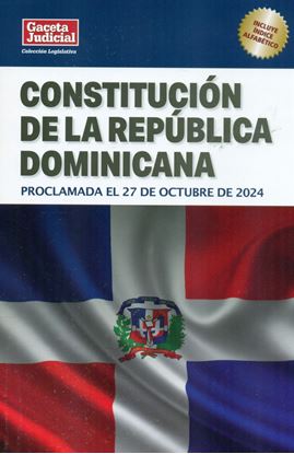 Imagen de CONSTITUCION DE LA REP. DOM.  (2024)(GJ