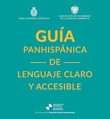 Imagen de GUIA PANHISPANICA DE LENGUAJE CLARO Y AC