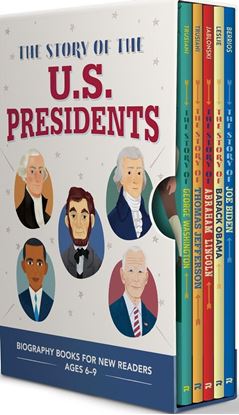 Imagen de STORY OF THE US PRESIDENTS 5 BOOK BOX SE