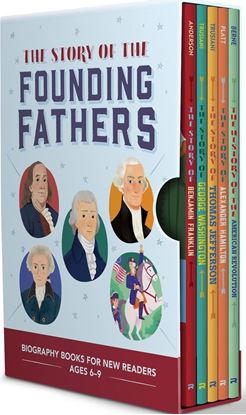 Imagen de STORY OF THE FOUNDING FATHERS 5 BOOK BOX