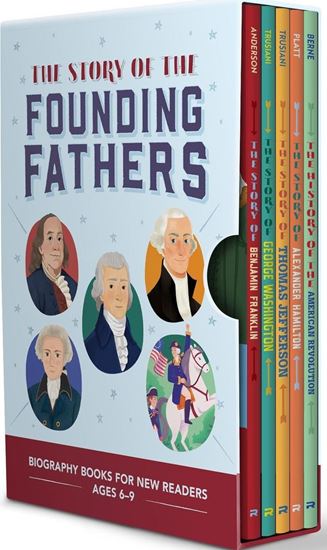 Imagen de STORY OF THE FOUNDING FATHERS 5 BOOK BOX