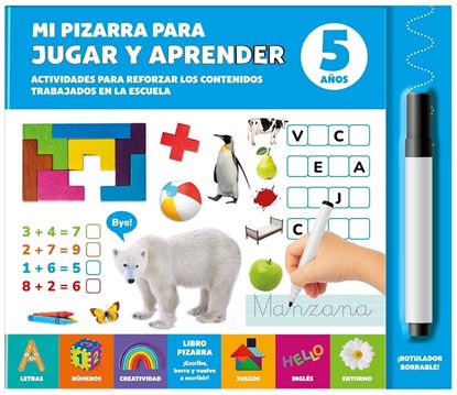 Imagen de MI PIZARRA PARA JUGAR Y APRENDER 5 ANOS