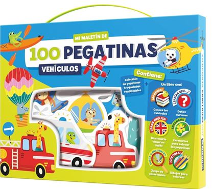 Imagen de MALETIN 100 PEGATINAS VEHICULOS
