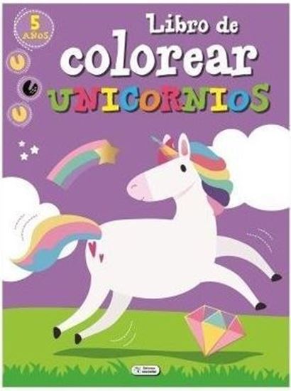 Imagen de LIBRO DE COLOREAR UNICORNIOS