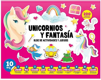 Imagen de BLOC UNICORNIOS Y FANTASIA