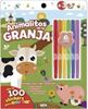 Imagen de COLOR STICKER. ANIMALITOS DE MAR GRANJA