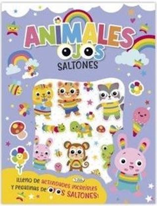 Imagen de OJOS SALTONES STICKERS BOOK. ANIMALES