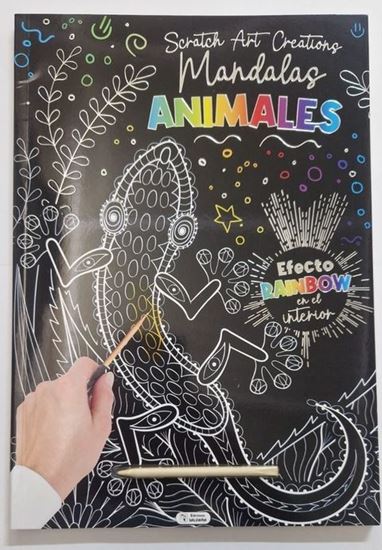 Imagen de SCRATCH MANDALAS ANIMALES (2 TIT)