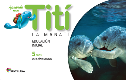 Imagen de CARPETA TITI LA MANATI 5 AÑOS CURSIVA