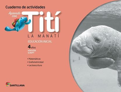 Imagen de CUADERNO TITI LA MANATI 4 AÑOS SCRIPT